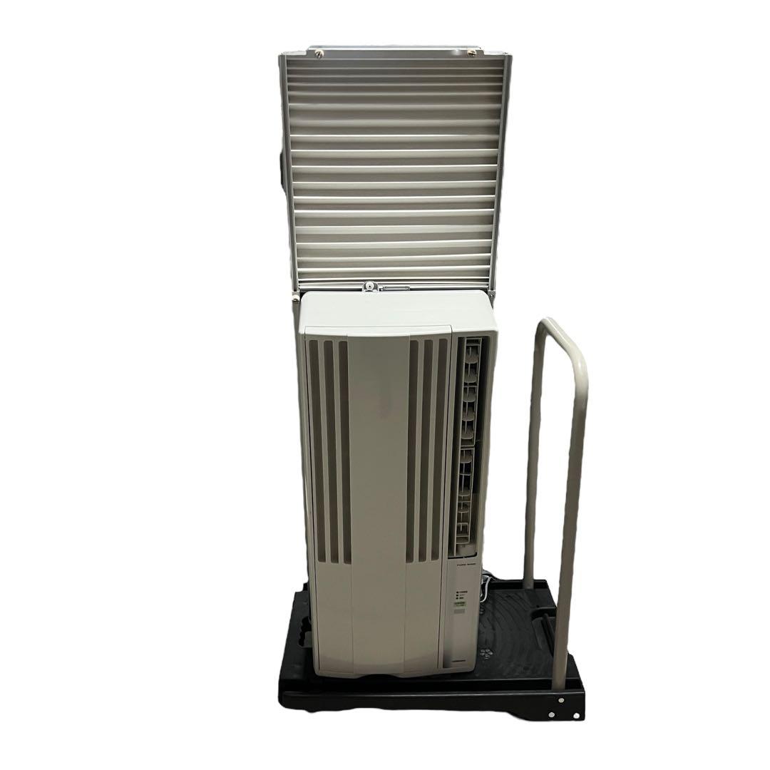 CORONA コロナ　CW-16A 窓エアコン フレーム付き　フィルター洗浄済み