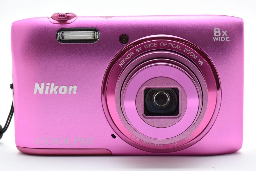 【極美品】NIkon COOLPIX S3600 アザレアピンク　新品級！