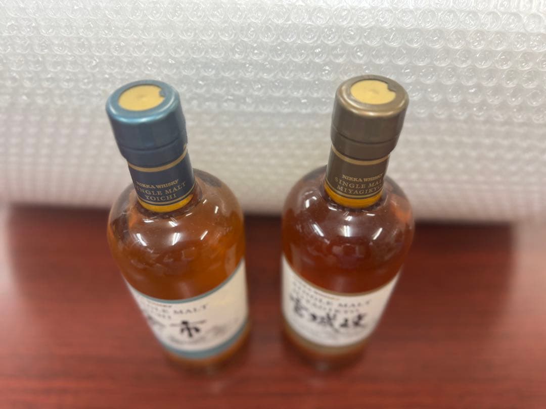 余市ノンピーテッド＆宮城峡ピーテッドセット