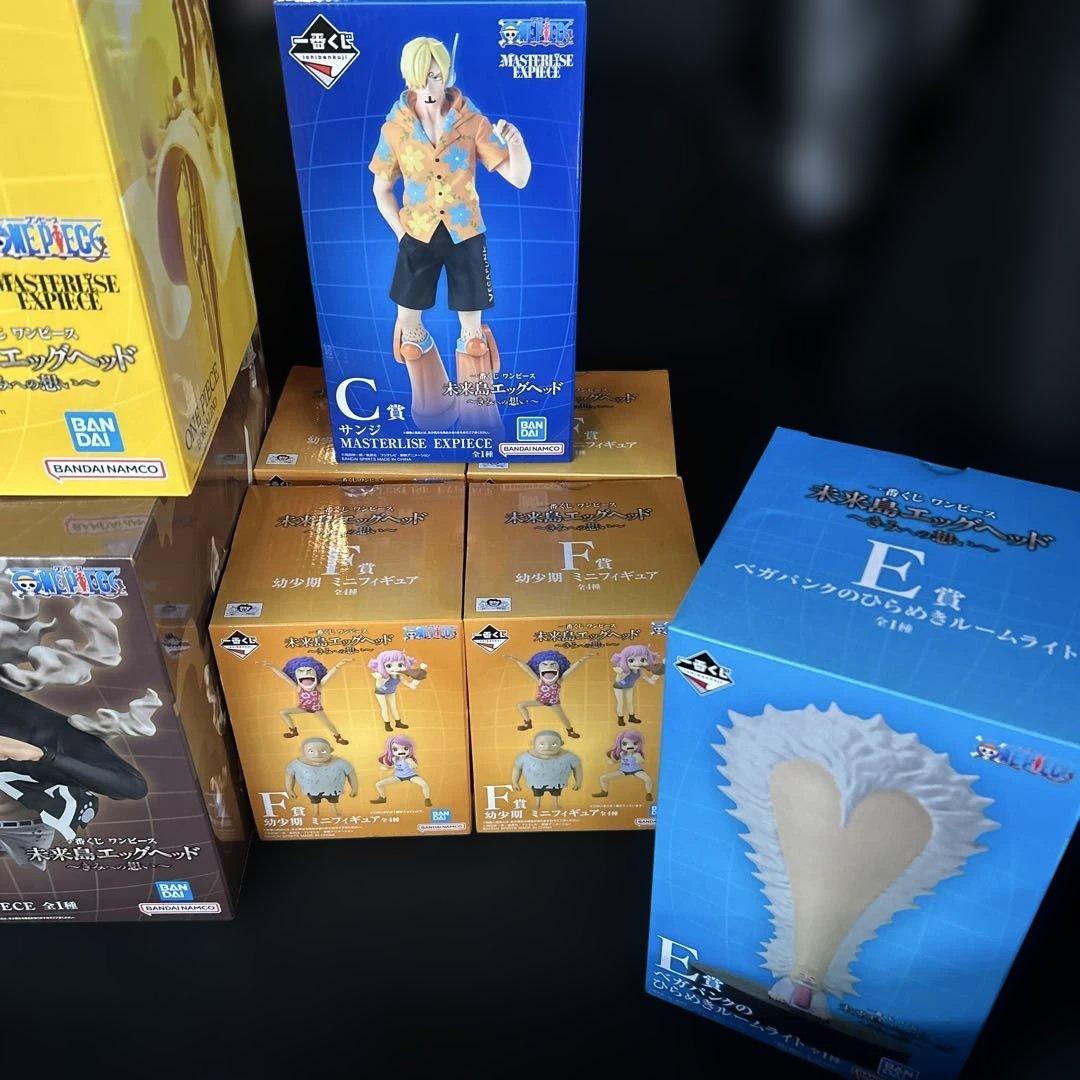 ワンピース一番くじ　未来島エッグヘッド　フルコンプセット　10体セット
