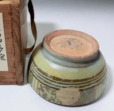 蓋物■サワンカローク窯 鉄絵柿形合子 宋胡録香合 柿香合 古玩 唐物 中国 骨董