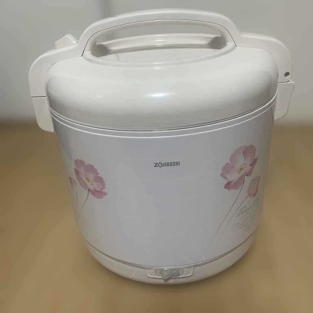 昭和レトロ　象印　保温ジャー　TYA-C27 しあわせ