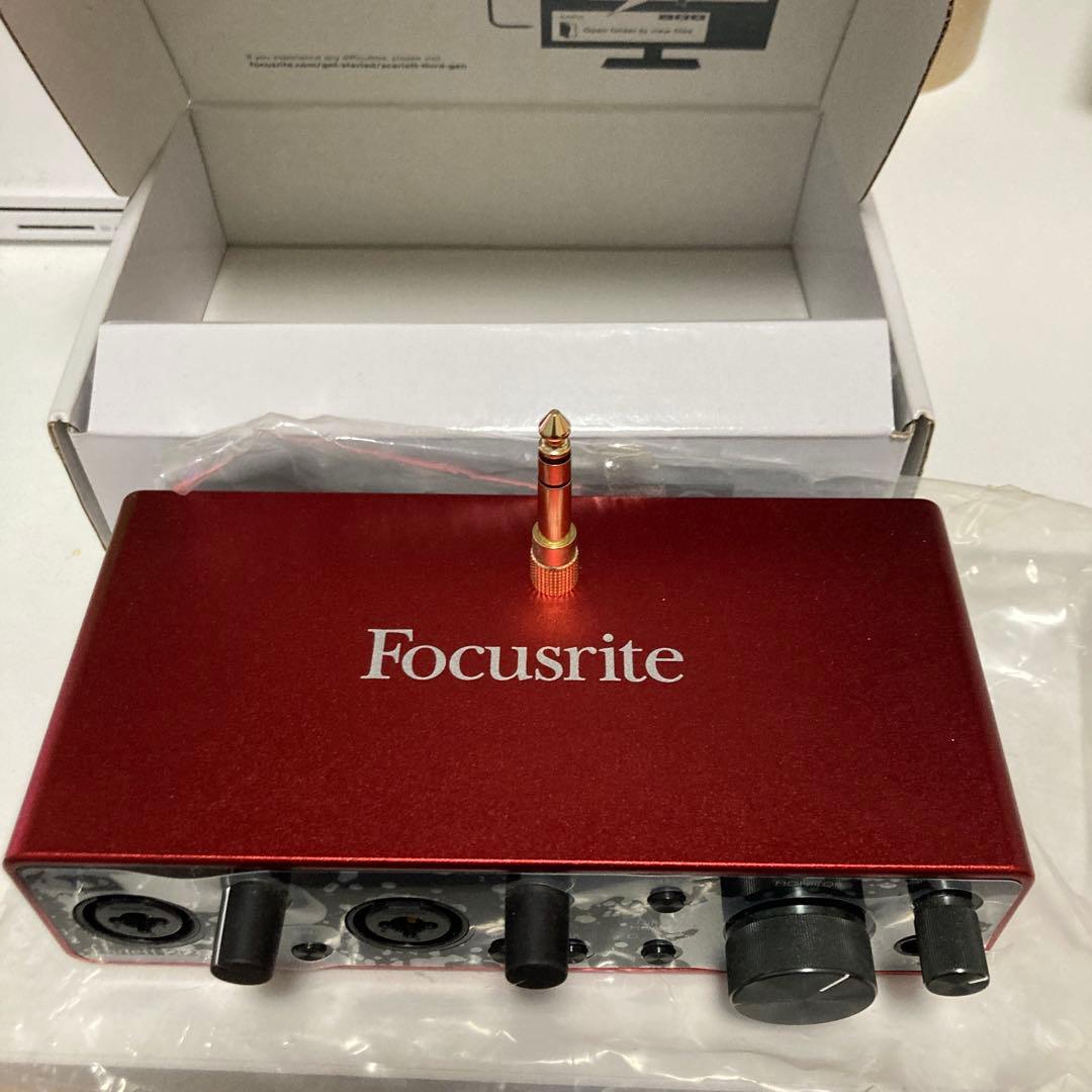 DTM・DAW Scarlett 2i2(gen3)