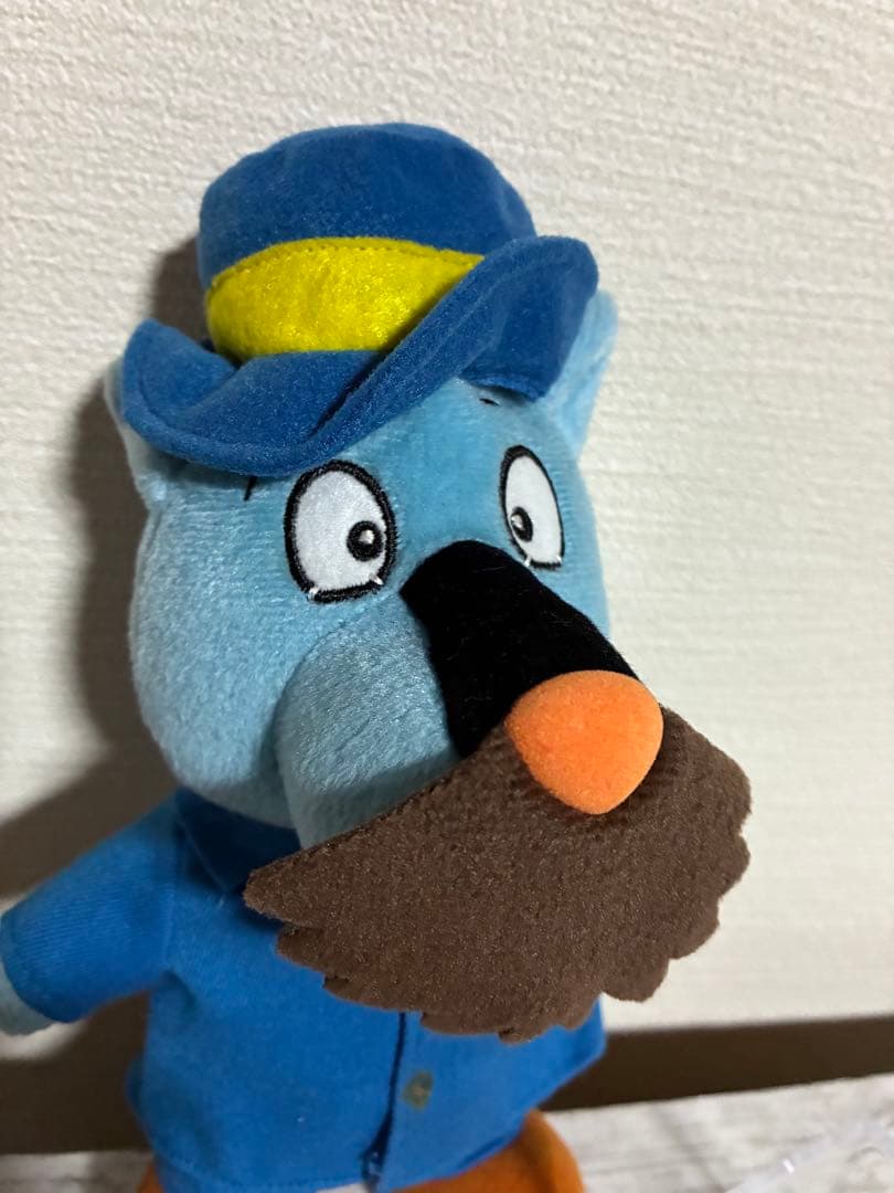 名探偵ホームズ　レストレード警部　ぬいぐるみ　アニメ　宮崎駿