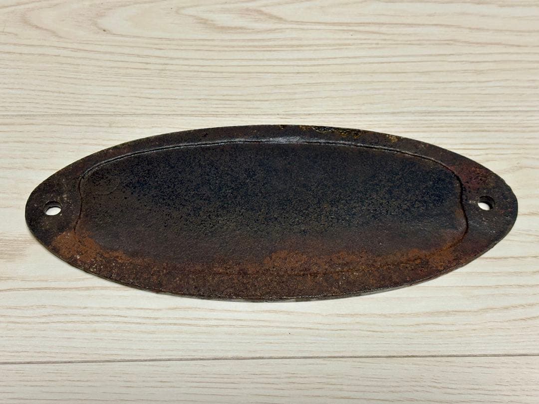 鉄道古物　国鉄郡山工場　プレート