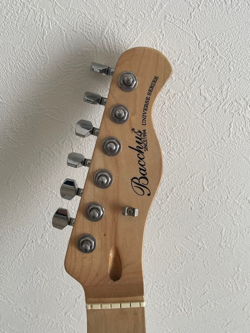 【美品】Bacchusテレキャスター バッカス 赤 オリジナルカスタム レッド