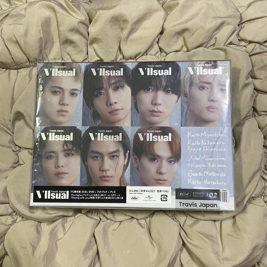 TravisJapan アルバム VIIsual FC限定盤 DVD
