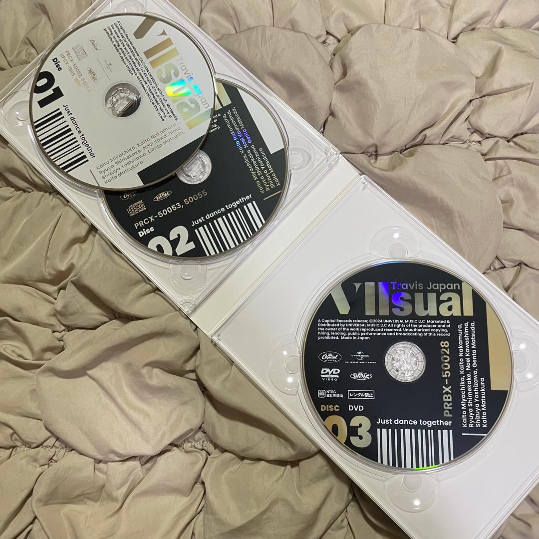 TravisJapan アルバム VIIsual FC限定盤 DVD