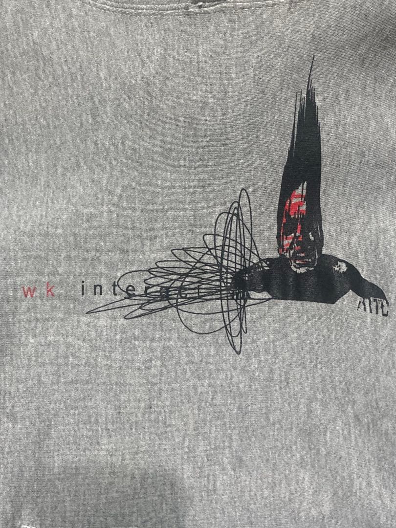 wk-interact アート グラフィック インタラクト パーカー 90s