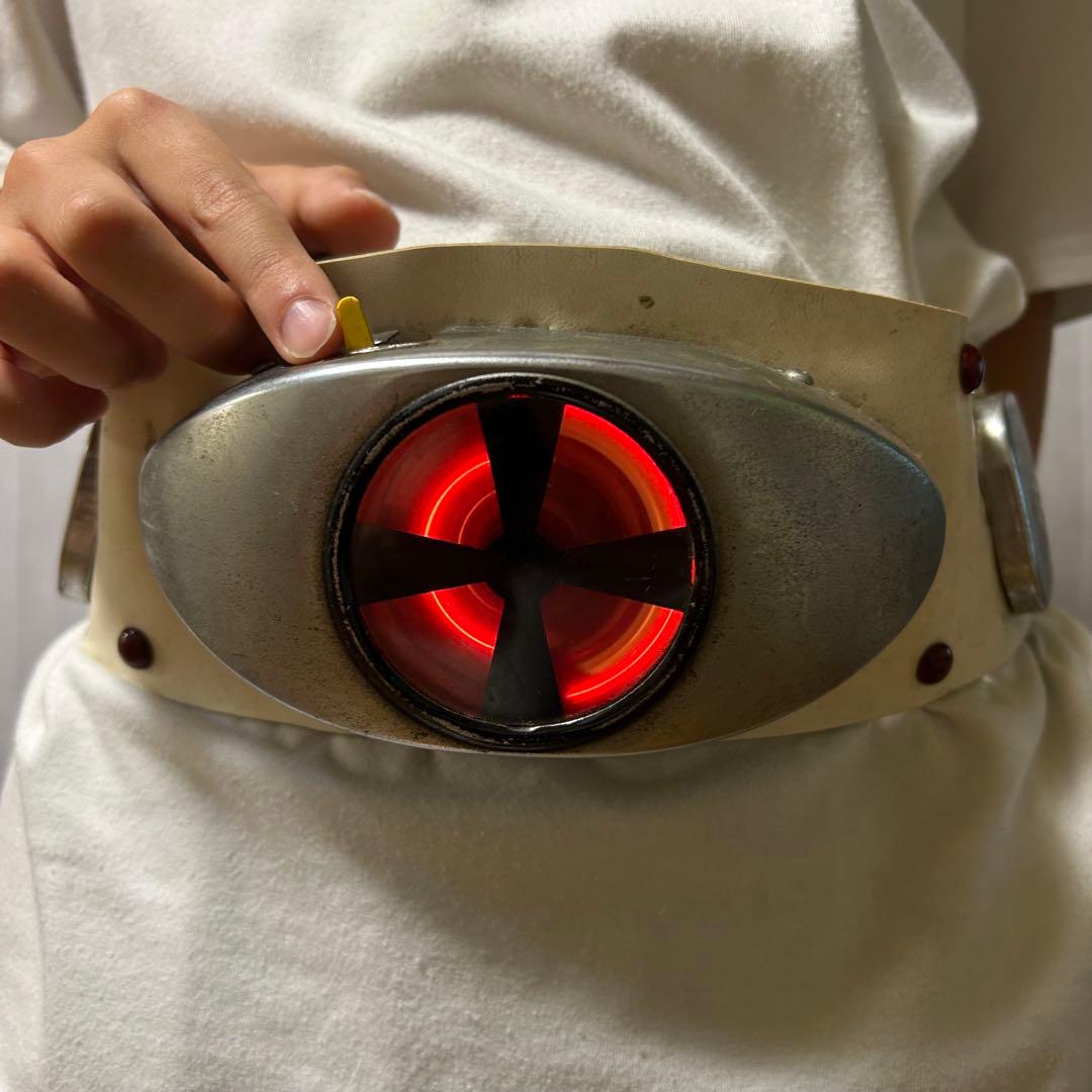 【希少】仮面ライダー　1号　変身ベルト　ポピー製　動作OK 当時物