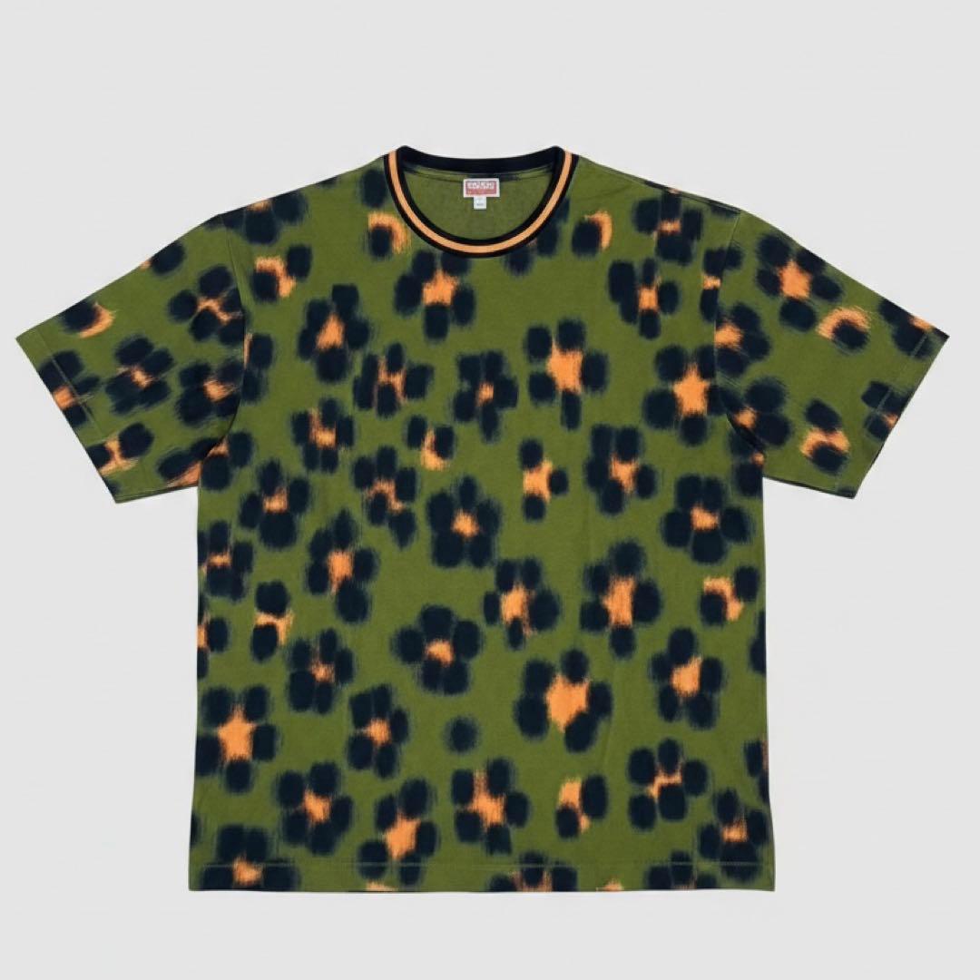 【極美品】KENZO NIGO期 フローラル レオパード Tシャツ XXL 希少