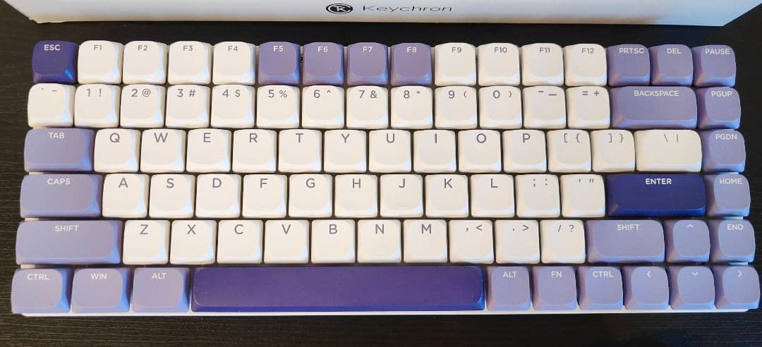 【訳あり】Keychron K3 MAX ホワイト 赤軸 US配列 ケース付