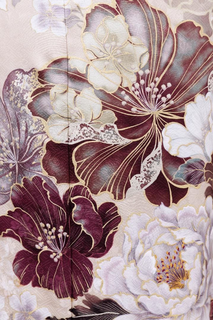 ≪美品≫正絹　振袖９点フルセット【805】【145cm~155cmの方用】