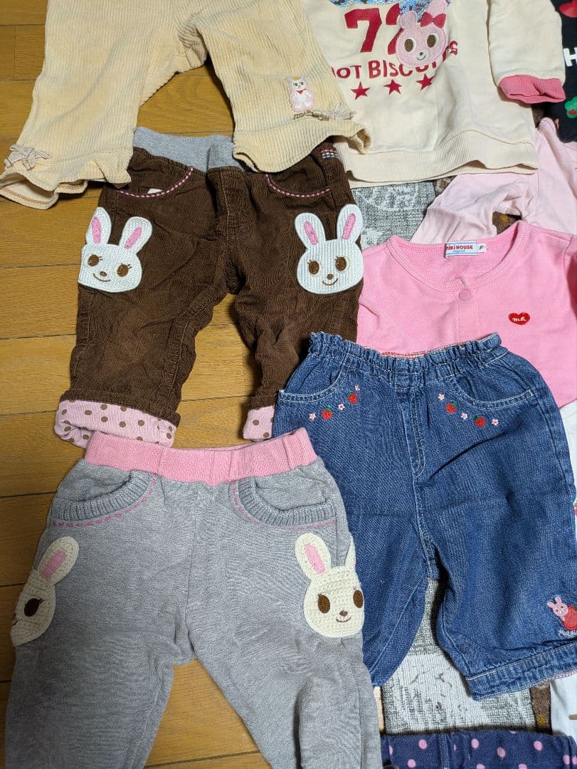 ★山盛り！てんこ盛り MIKIHOUSE色々セット オマケ服付き★