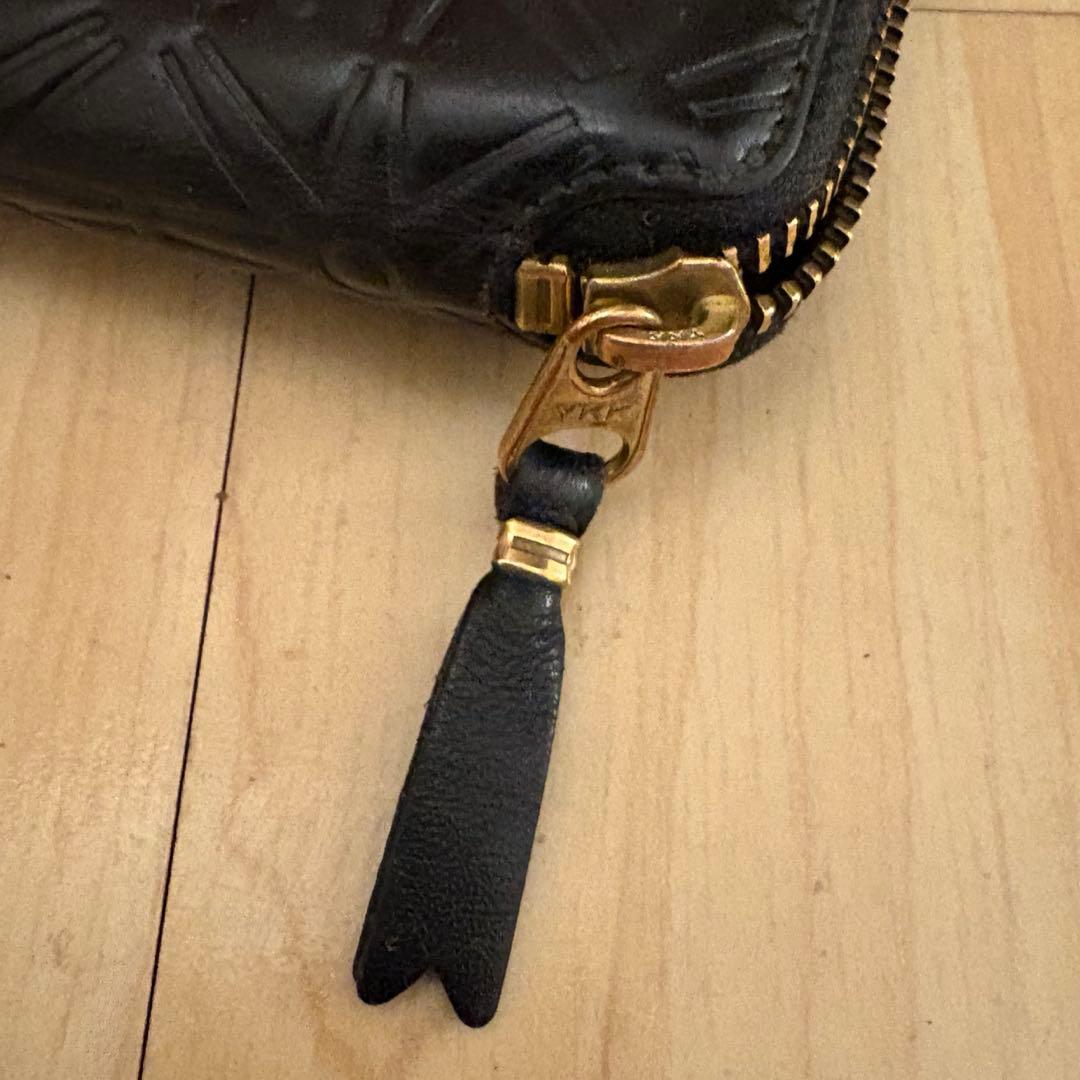 COMME des GARÇONS 二つ折り財布 黒