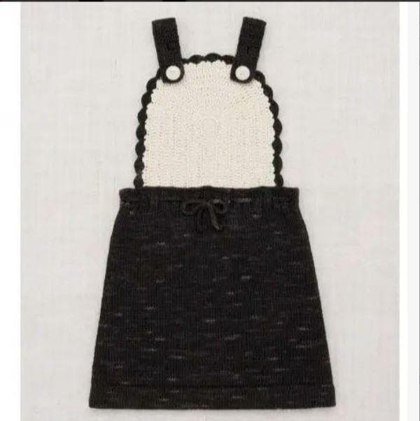 s*a様 Misha&Puff crescent pinafore 黒と白 スカ
