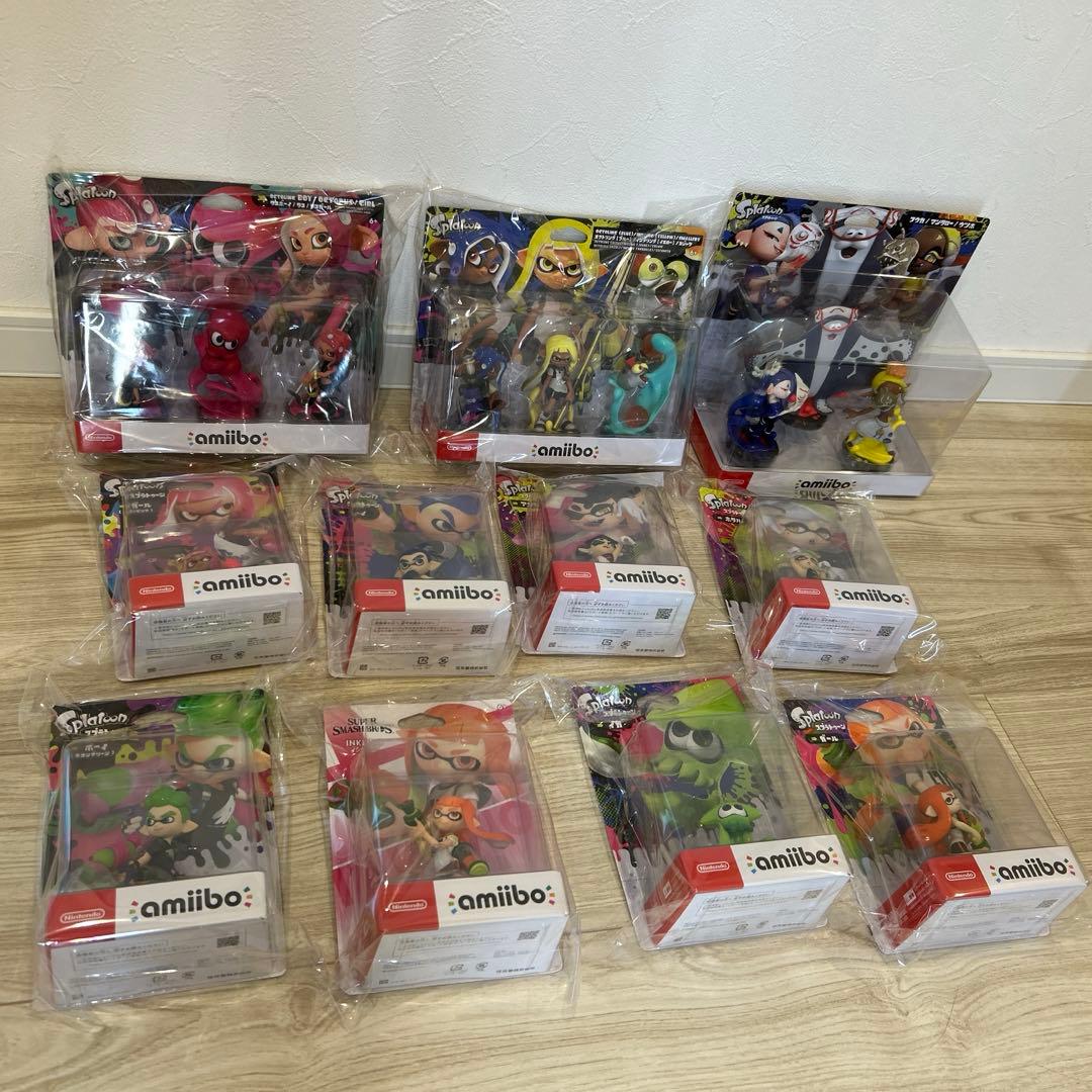 スプラトゥーン amiibo 任天堂 まとめ売り