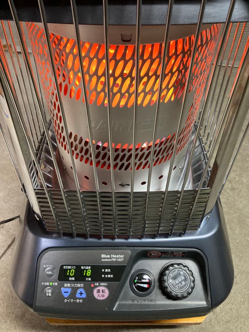 送料無料‼ 大型　業務用ストーブ　ダイニチ　ブルーヒーターFM-182F⑲