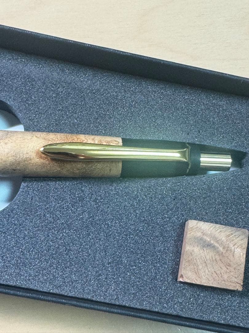 野原工芸 旧型　シャープペンシル　マーブルウッド