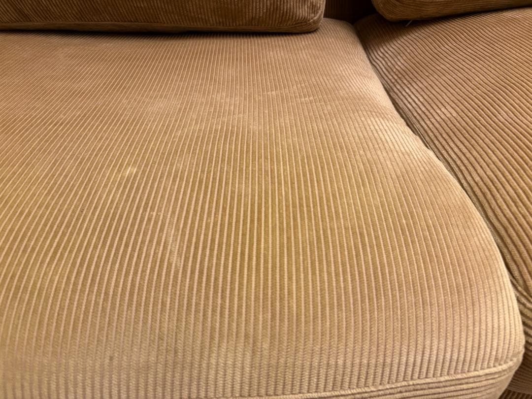 GREIG（グレイグ） カバーリングソファ 3シーター キャメル