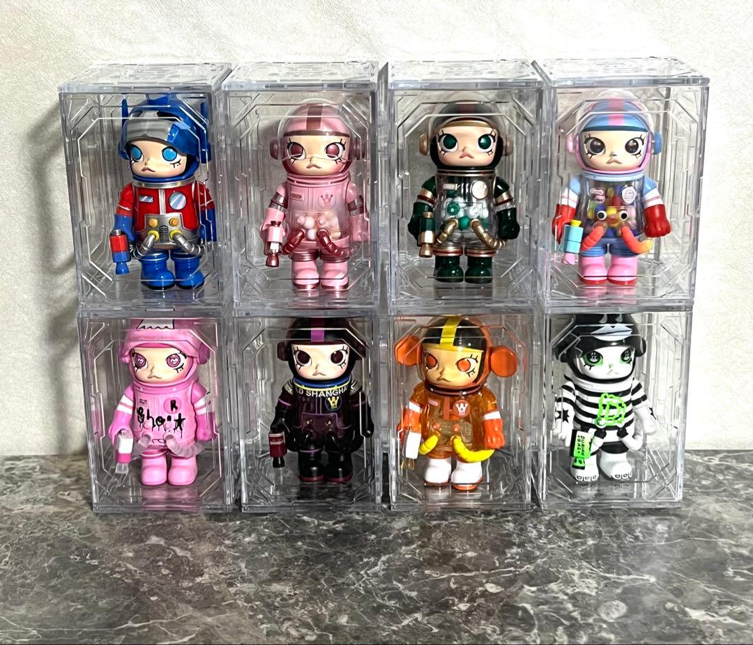 8体セットPOPMARTMEGA100%Space Molly シリーズケース付