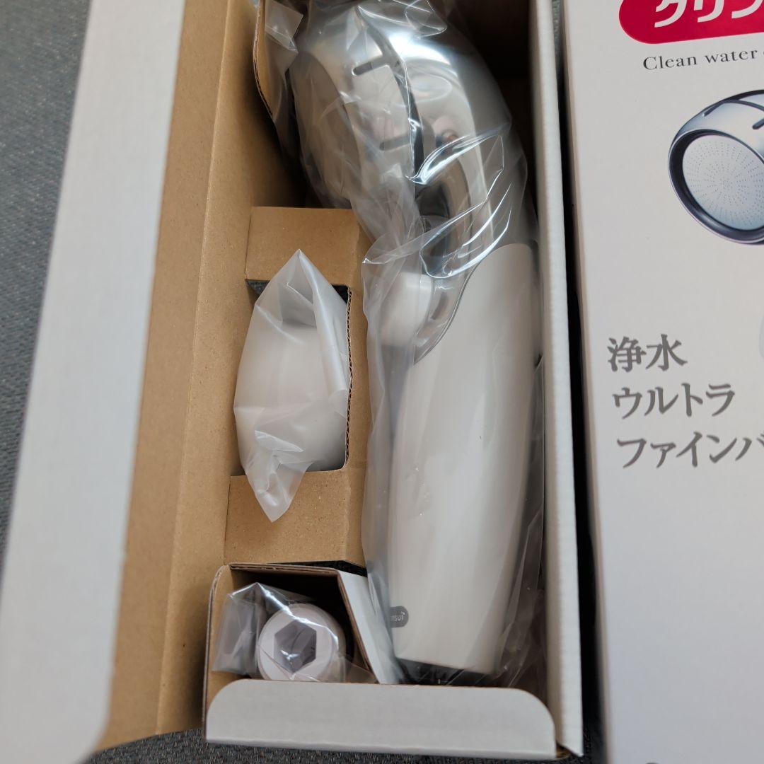 Cleansui 浄水ウルトラファインバブルシャワーヘッド SM302 ホワイト