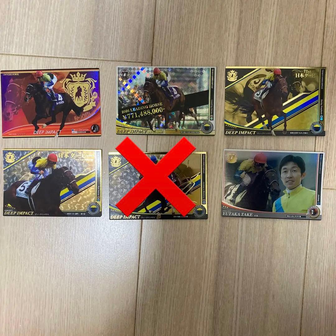 オーナーズホース　ディープインパクト　ナリタブライアン