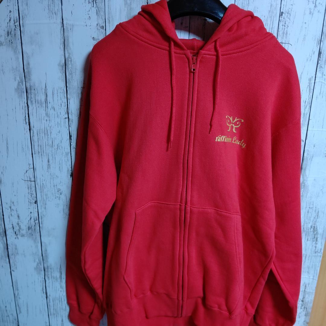 raffinee Lady ジップパーカー レッド 限定 レア XLsize