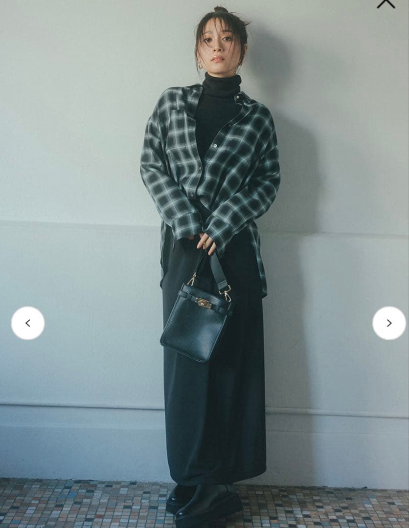 LOUNIE ルーニィ　マルチWAYミニショルダーポーチ　ブラック