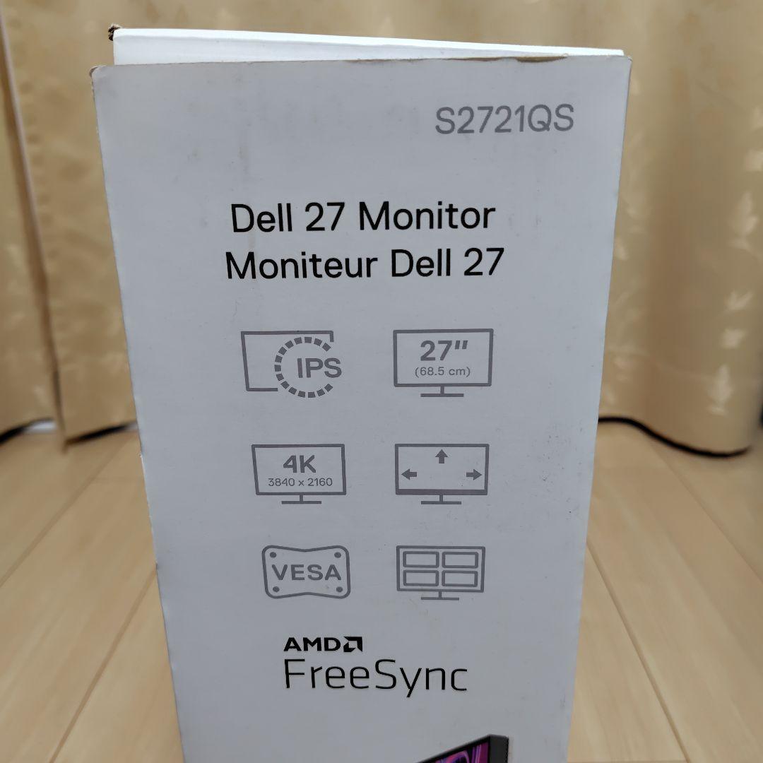 DELL S2721QS 27インチ 4Kモニター 箱あり