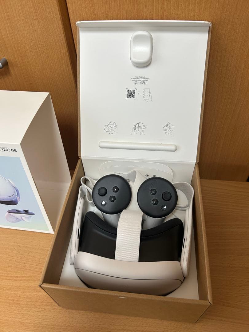  Quest 3 (128GB)とM3 PROヘッドストラップ　のセット