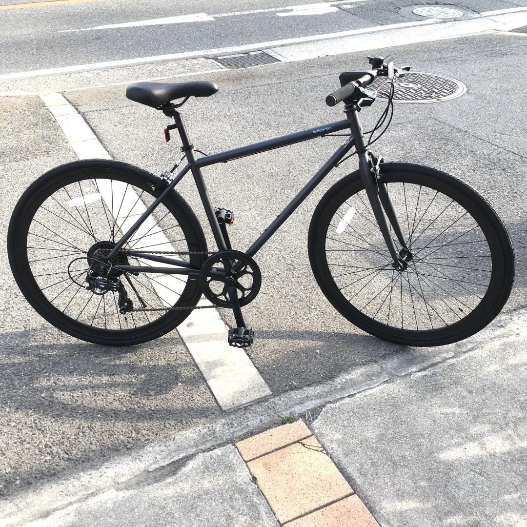 【新車】　クロスバイク　backpacker. マットブラック