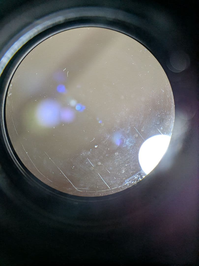 ジャンク　contax Carl Zeiss Planar 1.4/50