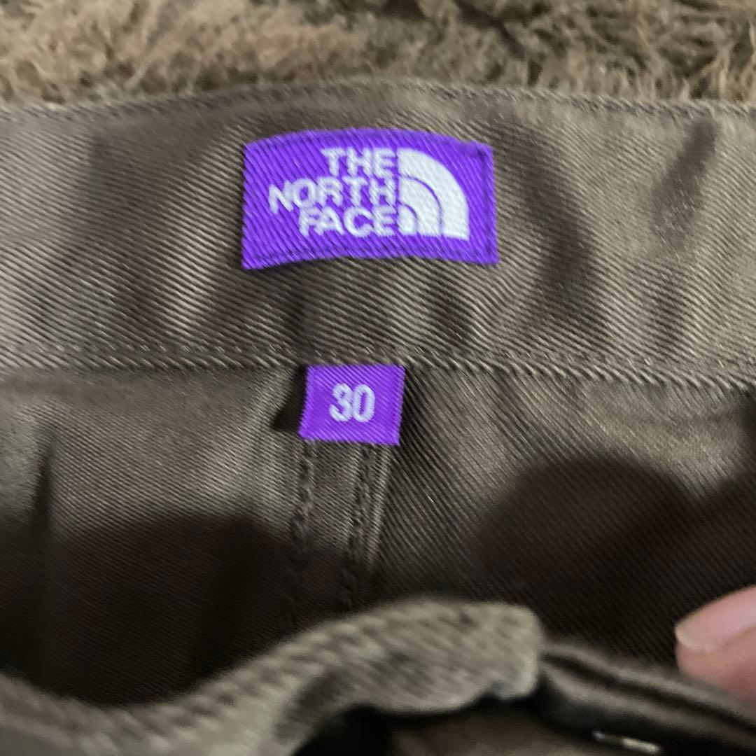 ザノースフェイス パープルレーベル　チノワイドテーパードフィールドパンツ