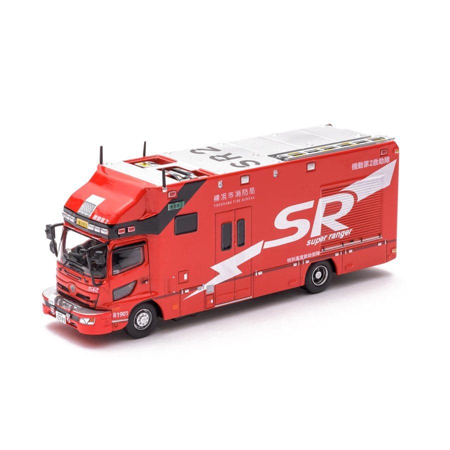 ACTCAR　1/64スケール　横浜市消防局　SR特別高度救助工作車（SR2）
