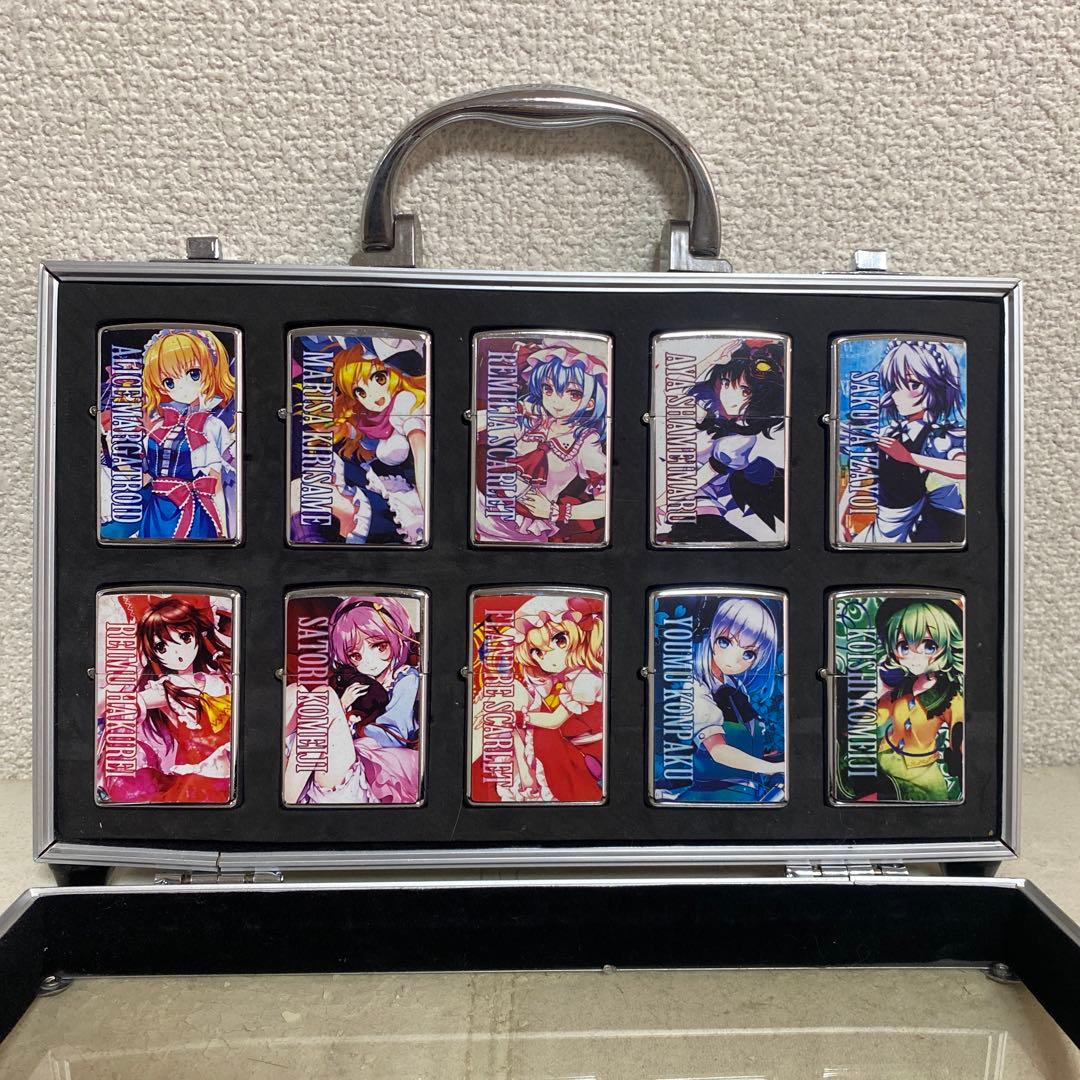 東方project 美少女　オイルライター　セット　zippo 風　TG