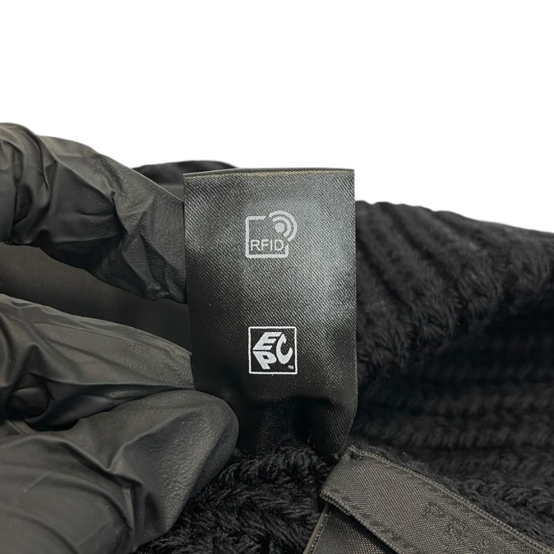 希少 PRADA 2654 ニット帽 RE-NYLON ブラック ナイロン切替