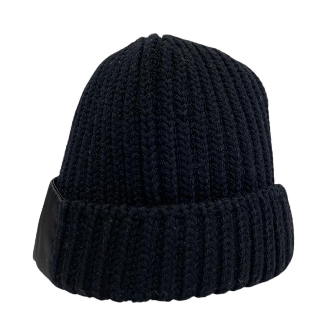 希少 PRADA 2654 ニット帽 RE-NYLON ブラック ナイロン切替