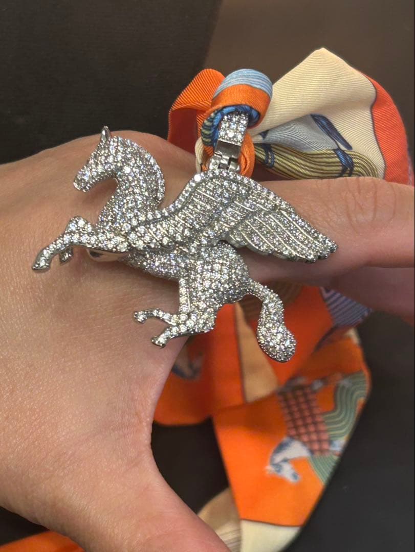 ペガサストップ　チャーム✖️スカーフ