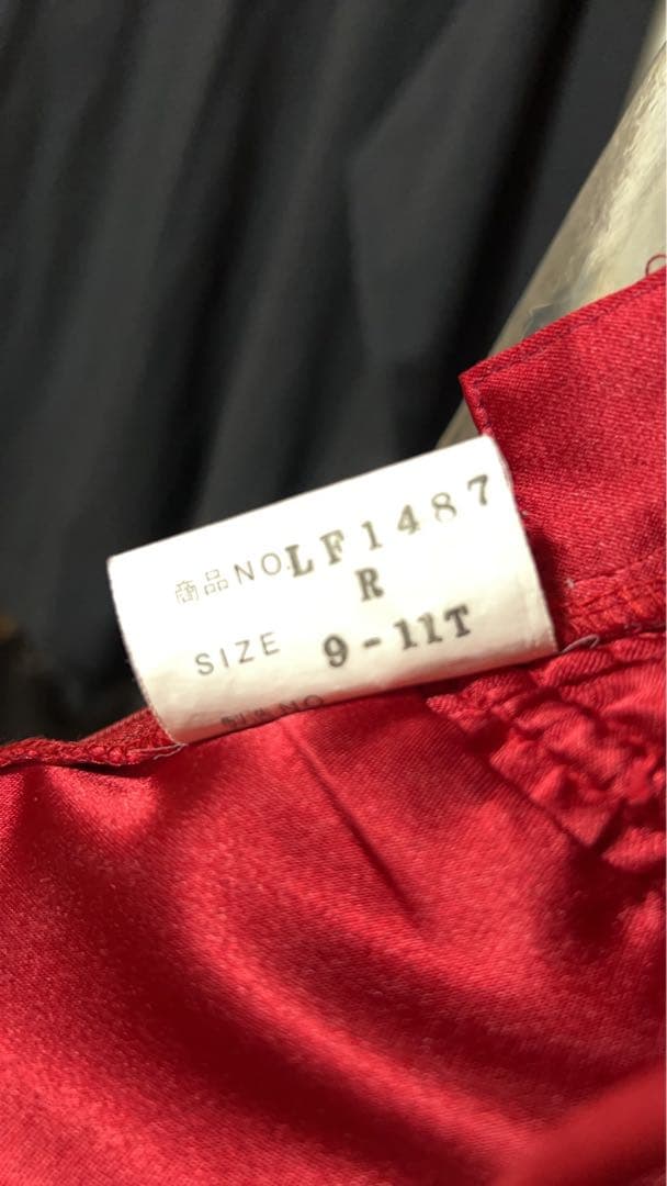 ウェディング　カラードレス　レッド　赤