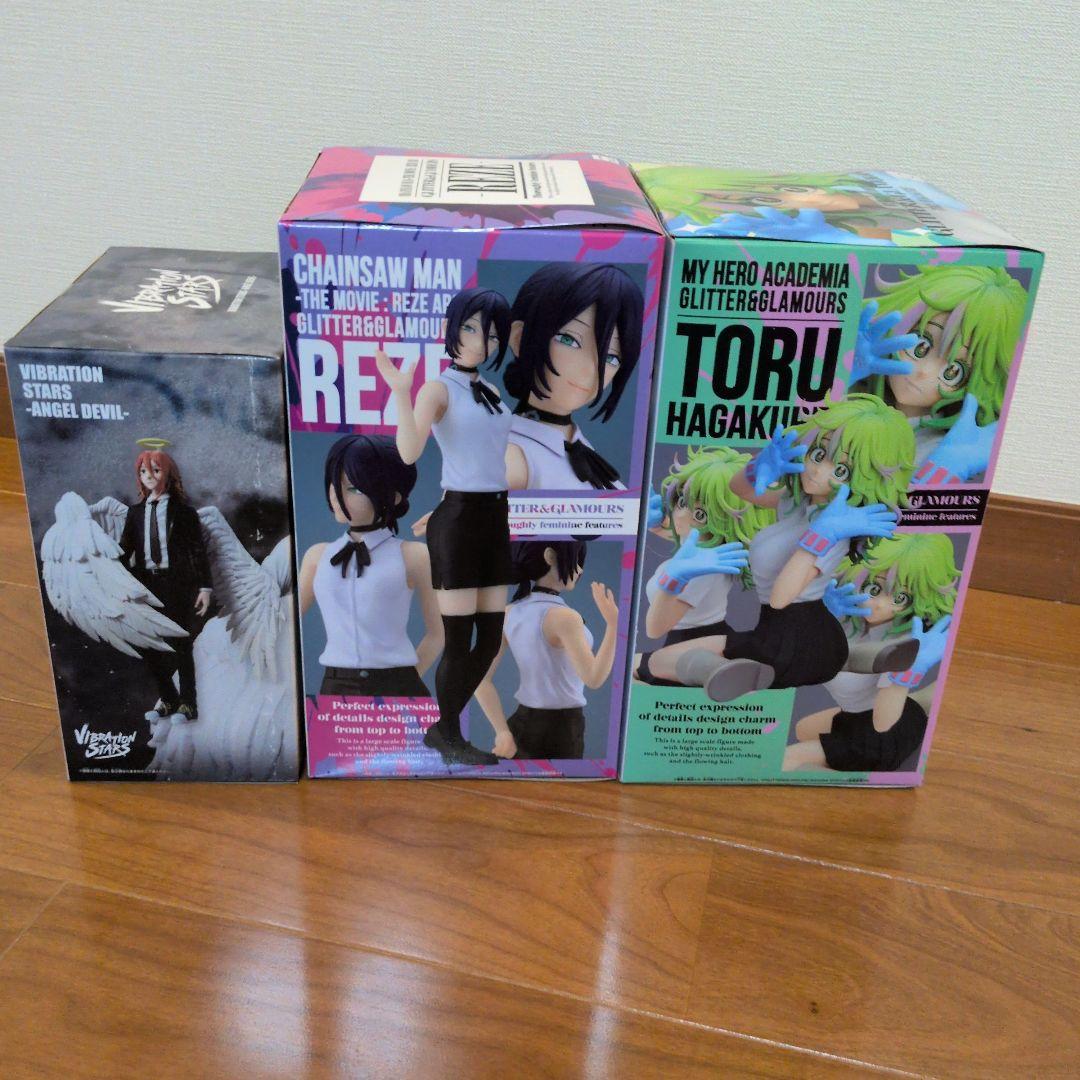 【新品未開封】チェンソーマン　レゼ・天使の悪魔×ヒロアカ　葉隠透