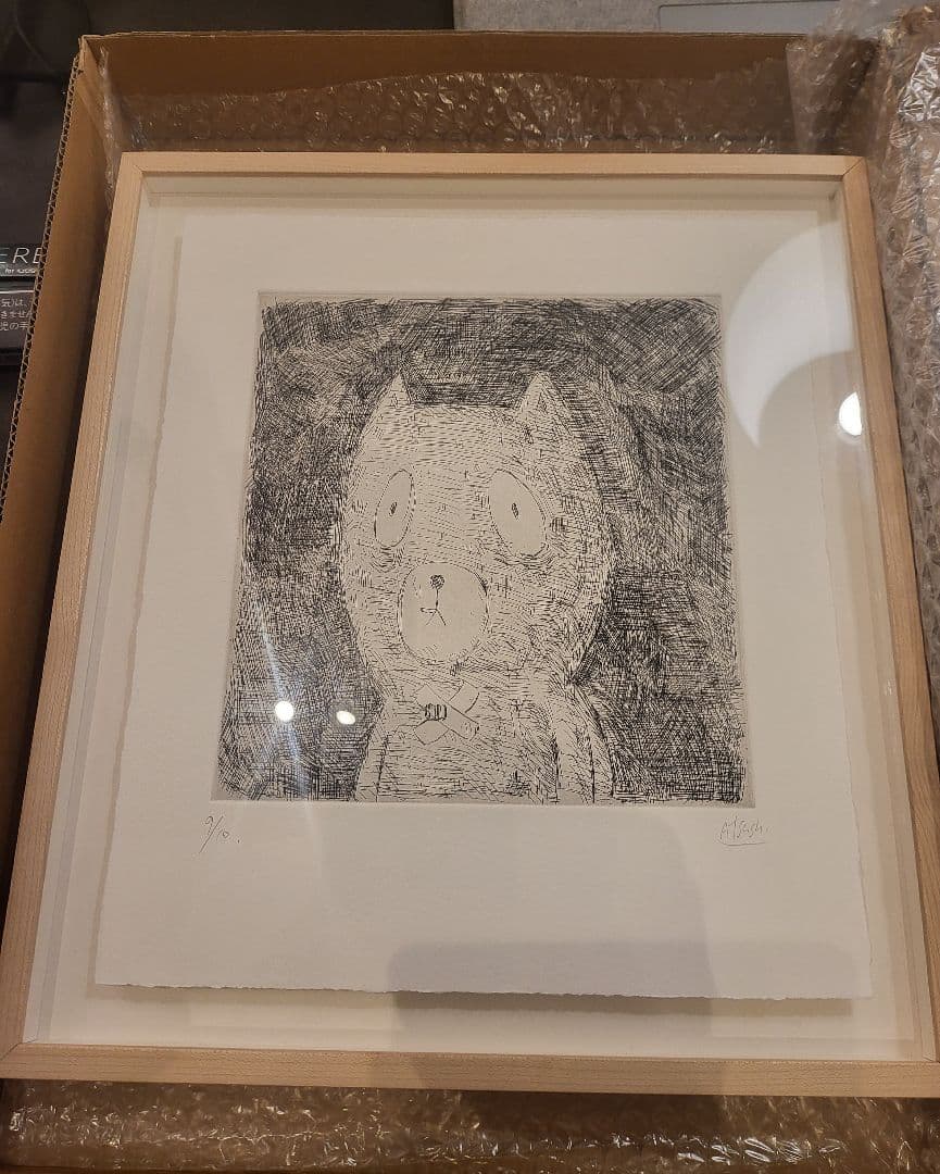 ★kagaastsushi加賀温シルクスクリーンED9/10版画ギャランティ有★