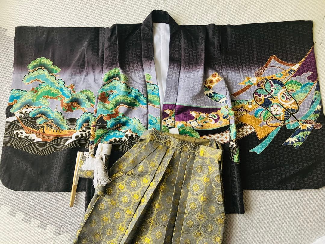 七五三　男の子　5歳　京越　KYOETSU 着物