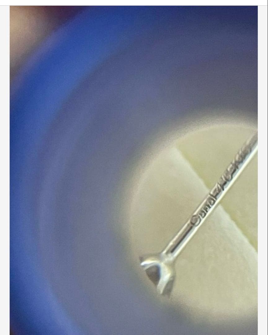 新品★カナル4℃★一粒★キラキラ★ダイヤモンドピアス