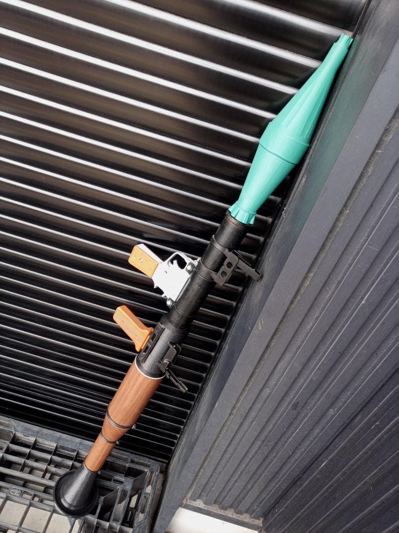 フルスクラッチ RPG-7 ロケットランチャー 3Dプリンター 成形 G