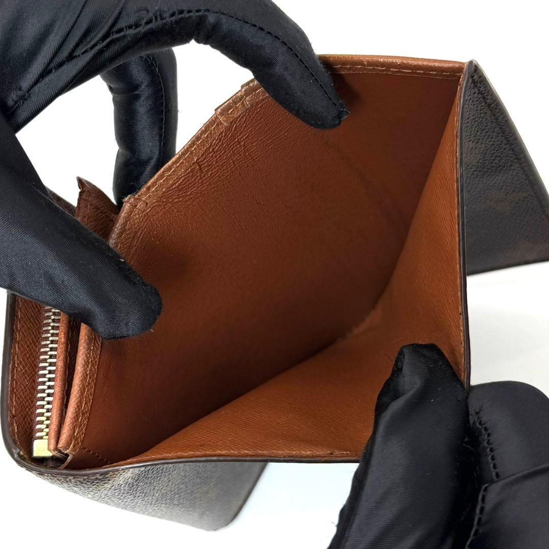 良品 ルイヴィトン モノグラム ポルトフォイユ トレゾール 財布 L字 ジップ