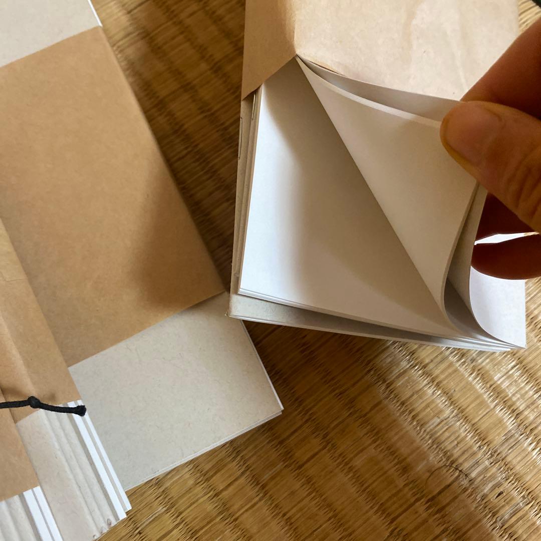 まとめTRAVELER'S notebook 予備無印ノート18冊+結束バンド