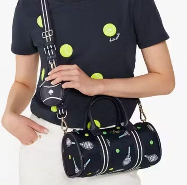 【新品】kate spade テニス柄ショルダーバッグ