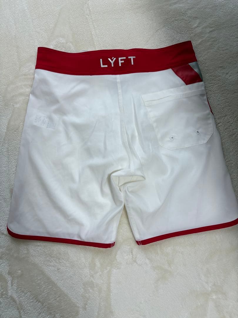 だいきLYFTステージショーツS⭐︎ホワイト/レッド