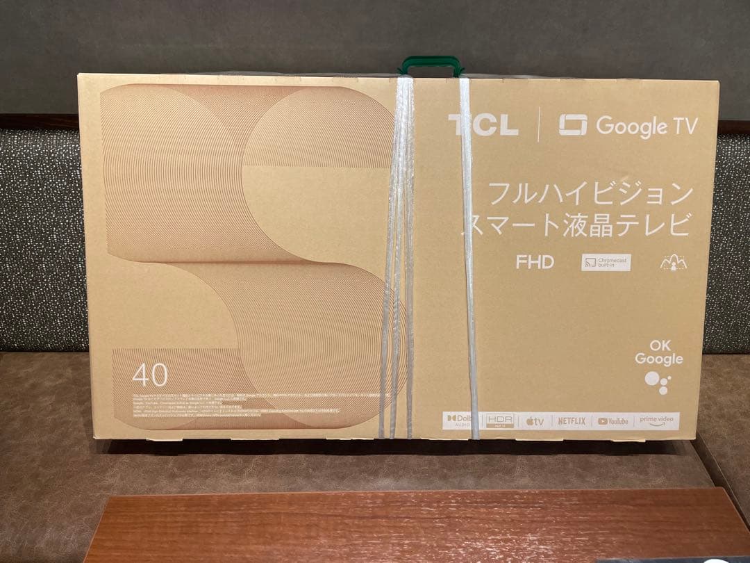 【新品未開封】TCL 40型 フルHD Google TV搭載テレビ